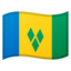 Flag: St. Vincent & Grenadines Google Noto emoji