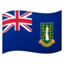 Flag: British Virgin Islands Google Noto emoji