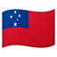 Flag: Samoa Google Noto emoji