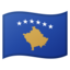 Flag: Kosovo Google Noto emoji