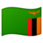 Flag: Zambia Google Noto emoji