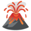 Volcano Google Noto emoji