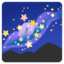 Milky way Google Noto emoji