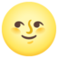 Full moon face Google Noto emoji