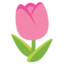 Tulip Google Noto emoji