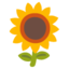 Sunflower Google Noto emoji