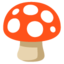 Mushroom Google Noto emoji