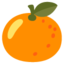 Tangerine Google Noto emoji