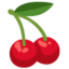 Cherries Google Noto emoji