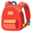 Backpack Google Noto emoji