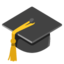 Graduation Cap Google Noto emoji