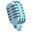 Studio Microphone Google Noto emoji