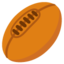 Rugby football Google Noto emoji