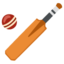 Cricket game Google Noto emoji