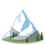 Snow-Capped Mountain Google Noto emoji