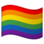 Rainbow Flag Google Noto emoji