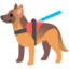 Service dog Google Noto emoji