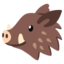 Boar Google Noto emoji