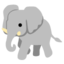 Elephant Google Noto emoji