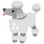 Poodle Google Noto emoji
