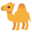 Camel Google Noto emoji