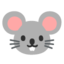 Mouse face Google Noto emoji