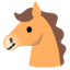 Horse face Google Noto emoji