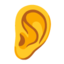 Ear Google Noto emoji