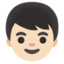 Boy Light Skin Tone Google Noto emoji