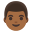 Man Google Noto emoji