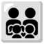 Family: man, man, girl, boy Google Noto emoji