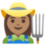 Nông dân Google Noto emoji