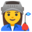 Woman factory worker Google Noto emoji