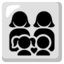Family: woman, woman, girl, boy Google Noto emoji