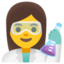Woman scientist Google Noto emoji