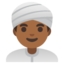 Namiji sanye da rawani Google Noto emoji