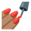 Nail Polish Medium Skin Tone Google Noto emoji