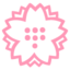 White flower Google Noto emoji