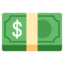 Dollar banknote Google Noto emoji