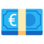 Euro banknote Google Noto emoji