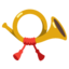 Postal horn Google Noto emoji