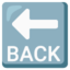 BACK arrow Google Noto emoji