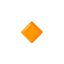 Small orange diamond Google Noto emoji