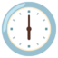 Six o’clock Google Noto emoji