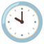 Ten o’clock Google Noto emoji
