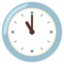Eleven o’clock Google Noto emoji