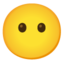 Face without mouth Google Noto emoji