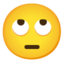 Face with rolling eyes Google Noto emoji