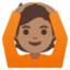 Person Gesturing OK Medium Skin Tone Google Noto emoji