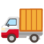 Delivery truck Google Noto emoji